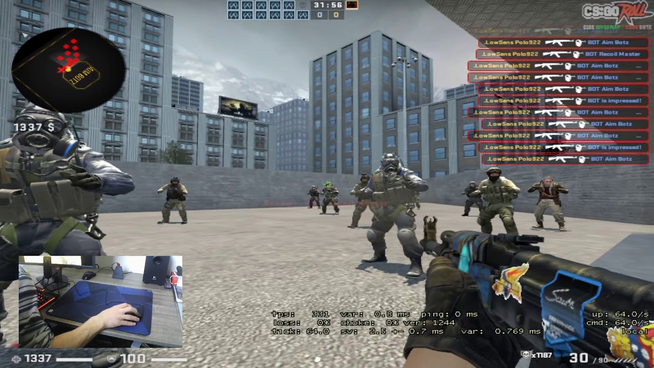 Zowie EC2-B Review on Cs:Go Training by Low Sens Player