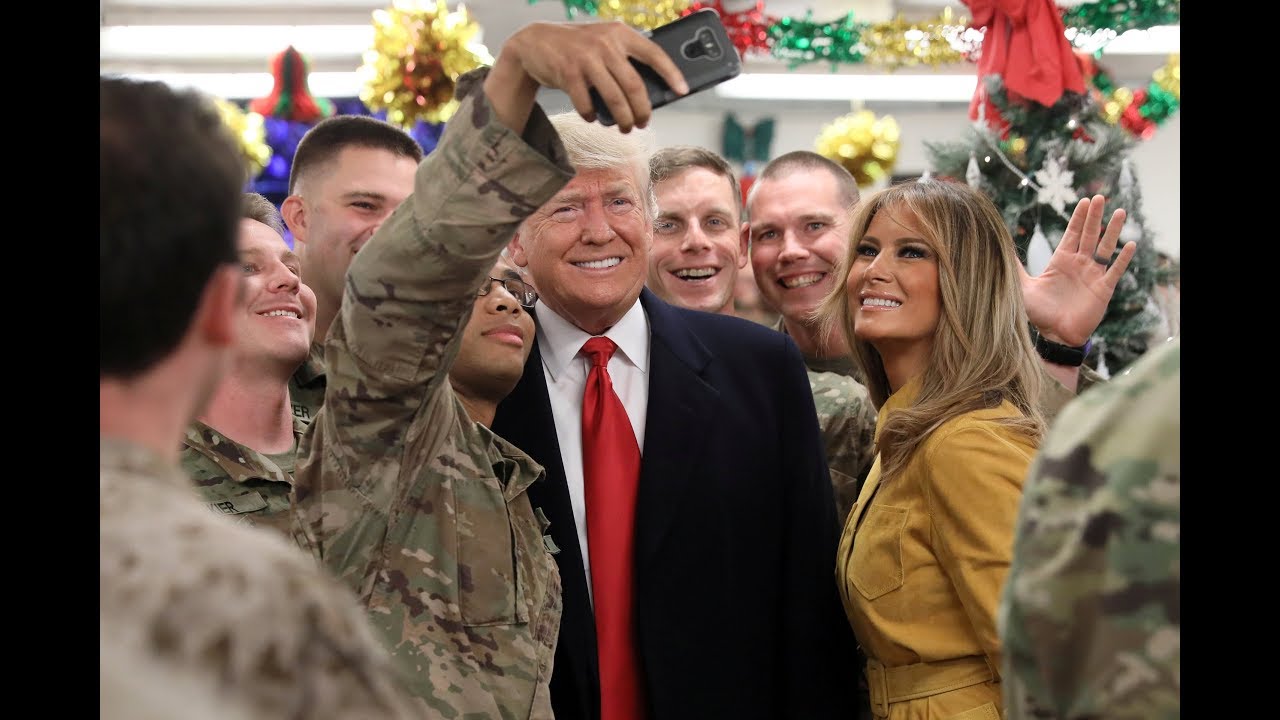 Trump makes surprise visit to Iraq