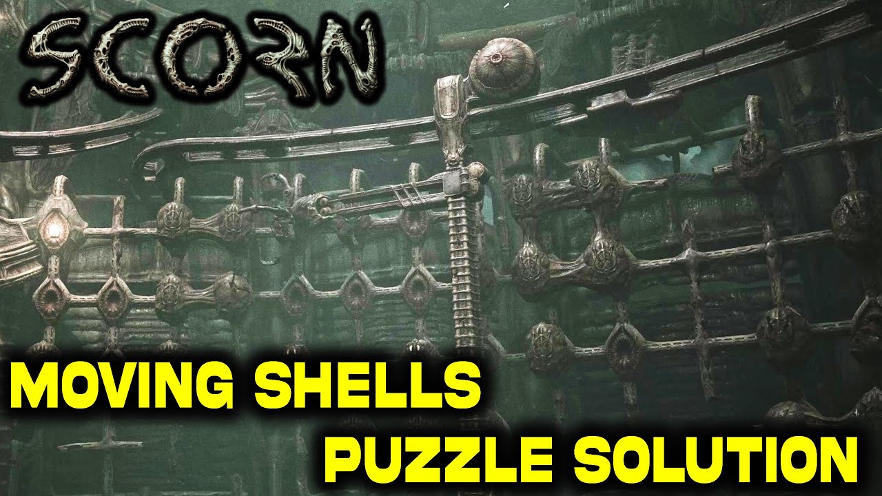 SCORN: Moving Egg Shells Puzzle Solution FIRST Puzzle in Scorn ACT SCORN: Moving Egg Shells Puzzle Solution FIRST Puzzle in Scorn ACT