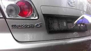 How to open Mazda 6  2002  - 2007 (ALL KEYS LOST)