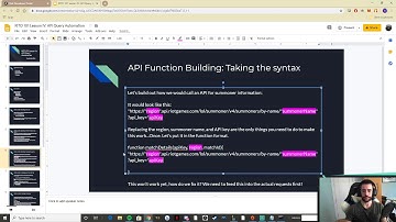 Riot API Lesson IV: Creating an API Script & Automation