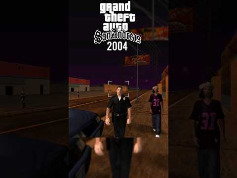 EVOLUTION OF AIMING RPG ON POLICE IN GTA #shorts #gta