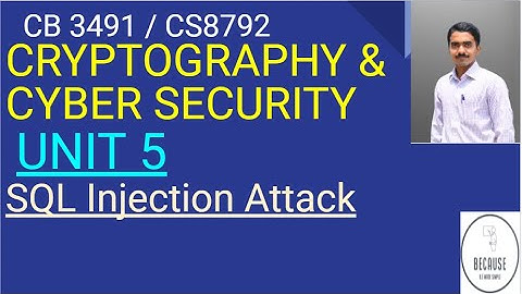 5.5 SQL Injection Attack in Tamil