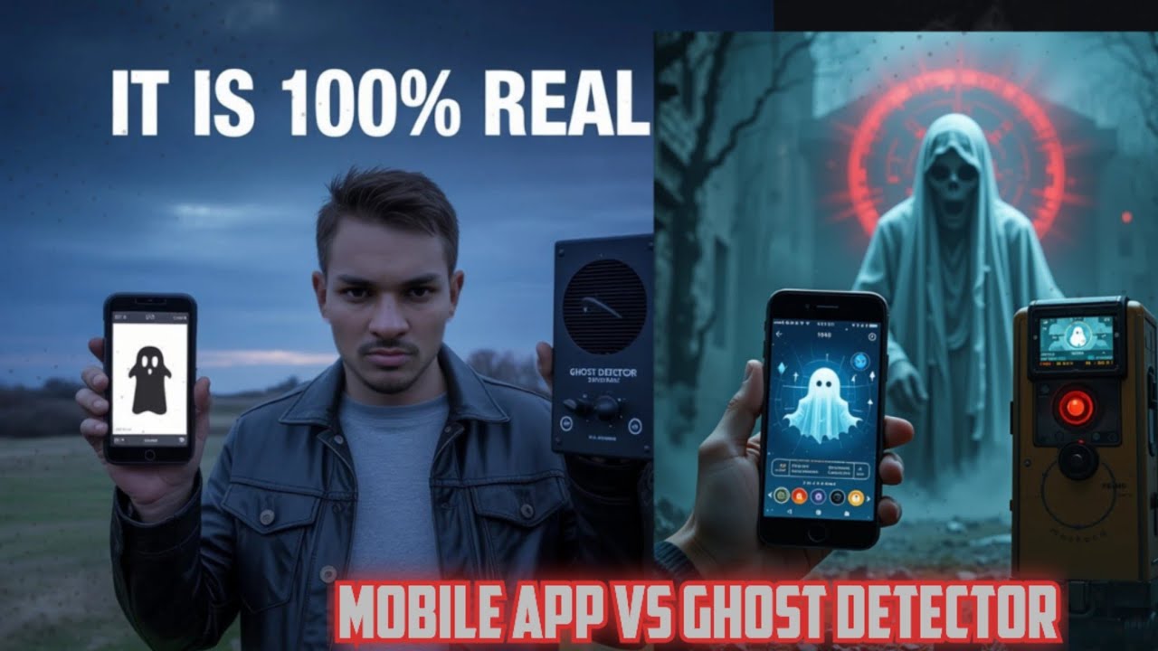 आज भूत मिल गया..Mobile App VS Ghost Detector Machine. Ghost..Ghost Hunter  👻👻