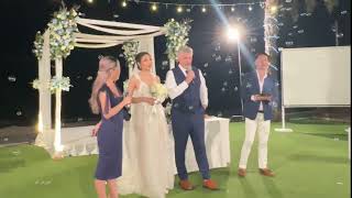 Bruce-Bowlings Wedding พิธีกรงานแต่ง พิธีกร weddingmc พิธีกรสองภาษา wedding weddingmc