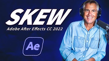 After Effects: How To Skew or Slant Text
