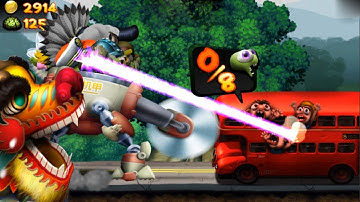 Zombie Tsunami Max level 197 - Dragon & Mecha Destroy the cars