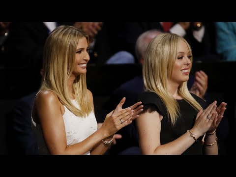 Video: Donaldo Trumpo dukterys Ivanka ir Tiffany