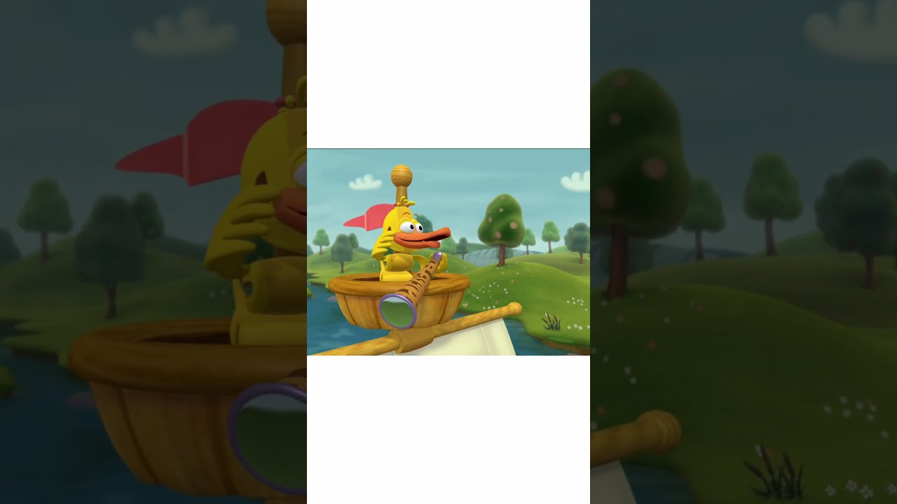 Land ahoy! #duck #boat #captain #wordworld