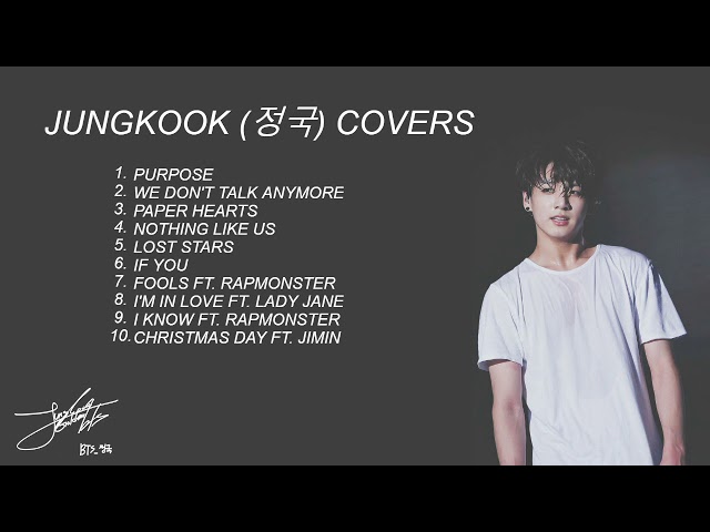 JUNGKOOK (정국) COVERS COMPILATION class=