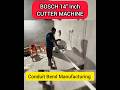 Bosch 14 Inch Cutter Machine Pvc Conduit Pipe #shorts