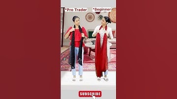 Pro Trader vs Beginner – The Real Difference 😂