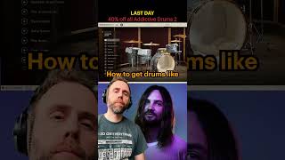 40% off Addictive Drums - Last Day!