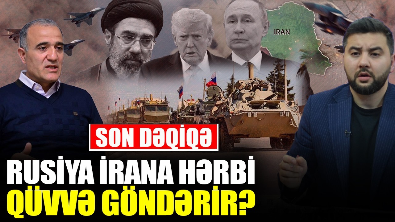 Rusiya İrana HƏRBİ QÜVVƏ göndərir - ŞOK İDDİA - Oqtay Qasımov ilə QIRMIZI MASA