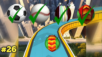 🏈Going Balls ; Super Speed Run Hard Walkthrough | Level 26 || los game || Arbaz Guru Gaming |