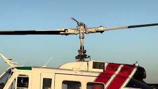 C906 Departure - CAL-FIRE UH1H 