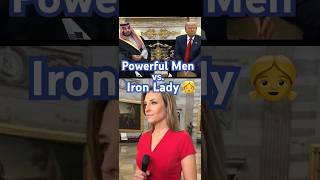 Hear the Iron Lady Mary Bruce ask tough questions to both President Trump and Saudi Arabian Prince