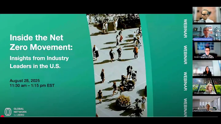 Inside the Net Zero Movement: Insights from Industry Leaders in the U.S.