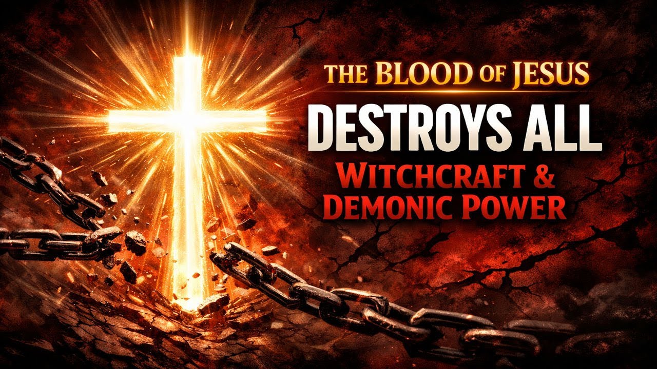 THE BLOOD OF JESUS DESTROYS ALL WITCHCRAFT & DEMONIC POWER