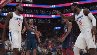 NBA LOS ANGELES CLIPPERS vs PHILADELPHIA 76ERS [ NBA 2K24 GAMEPLAY  PS5 4K UHD