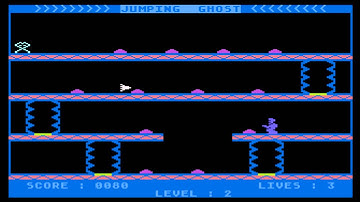 Jumping Ghost for the Atari 8-bit family