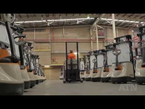 Montacarga autoelevador recogepedidos Serie MPC Crown │ Boss Argentina