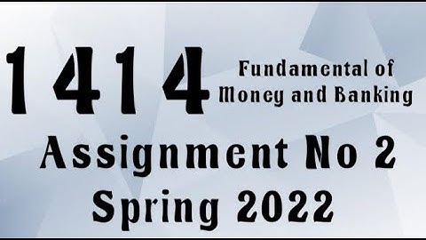 AIOU Code 1414 Solved Assignment No.2 Spring 2022 #aiou #aiousolveassignments
