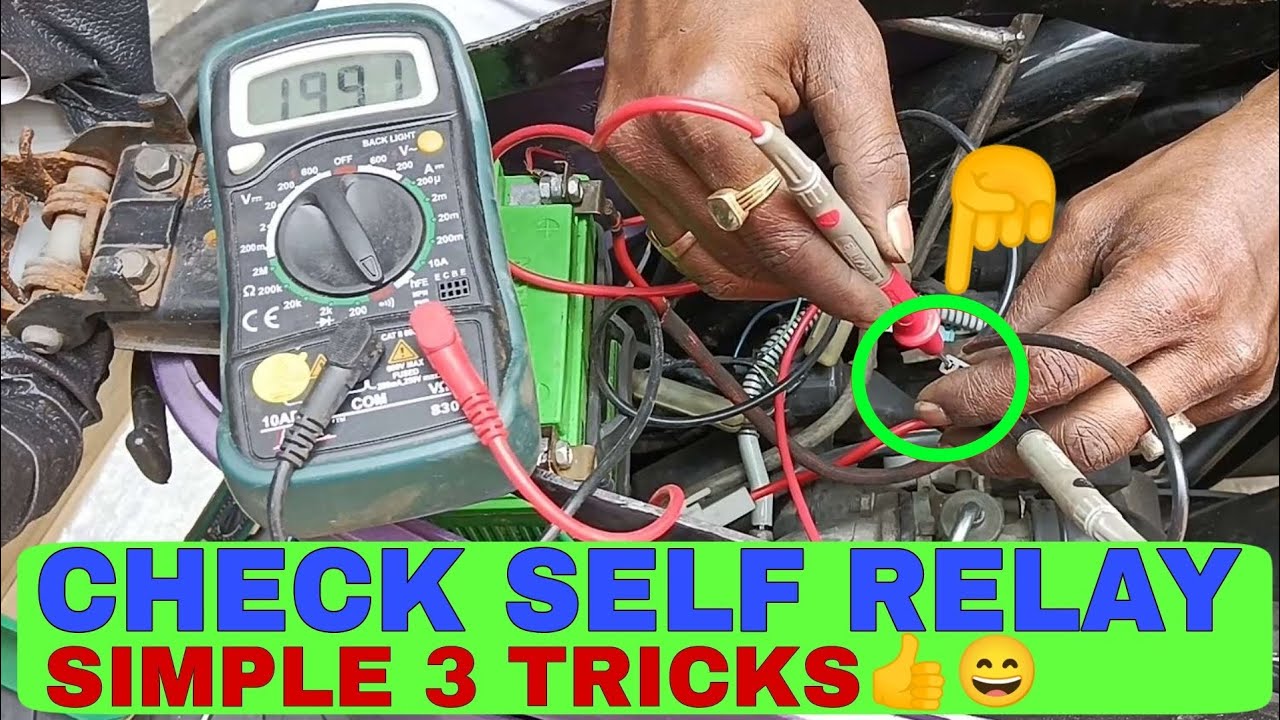 Self Relay Problem How To Check Self Starter Relay Self Relay Not self-relay-problem-how-to-check-self-starter-relay-self-relay-not