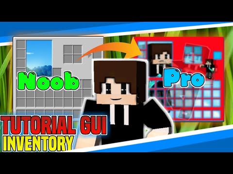 Tutorial cara merubah tampilan Gui Invetory mcpe di android - YouTube