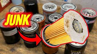 I Cut Open 12 Oil Filters - Some Are Straight Up Junk