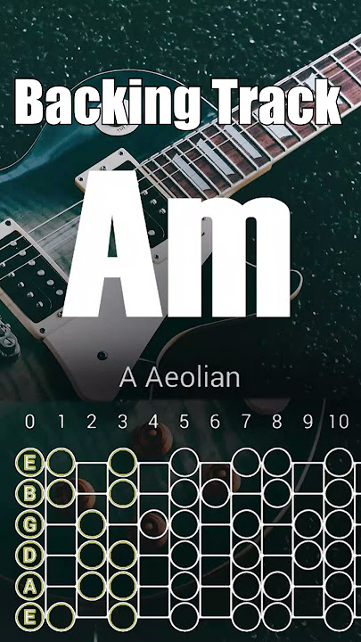 Guitar Backing Track Am #backingtrack #guitarbackingtrack #guitarjamtrack #guitar