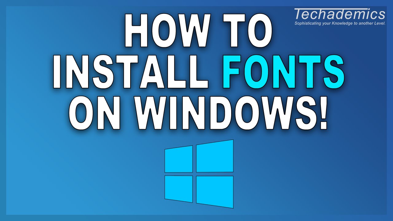 download fonts for windows 10 pro