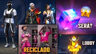 SKIN DO PASSE HIP HOP DE OUTRA COR, CUBO MÁGICO GRÁTIS? ARVORES DO LOBBY E DIA DO BOOYAH - FREE FIRE