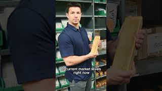 Check Out This 400 Ounce Gold Bar