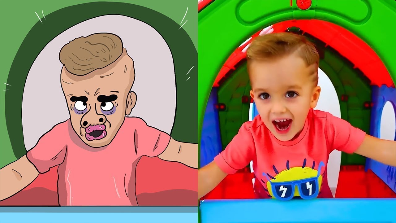 Vlad and Nikita Play with toys | Hide and seek with Mom Compilation ...