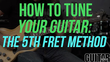 How to Tune Your Guitar w/Unisons - "The 5th Fret Method"  - Guitar Basics