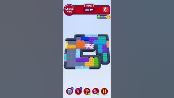 Color Block Jam Walkthrough Solution Level 446