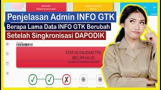 INFO GTK Admin Explanation About How Long It Takes for INFO GTK Data to Change After DAPODIK Sync... screenshot 3