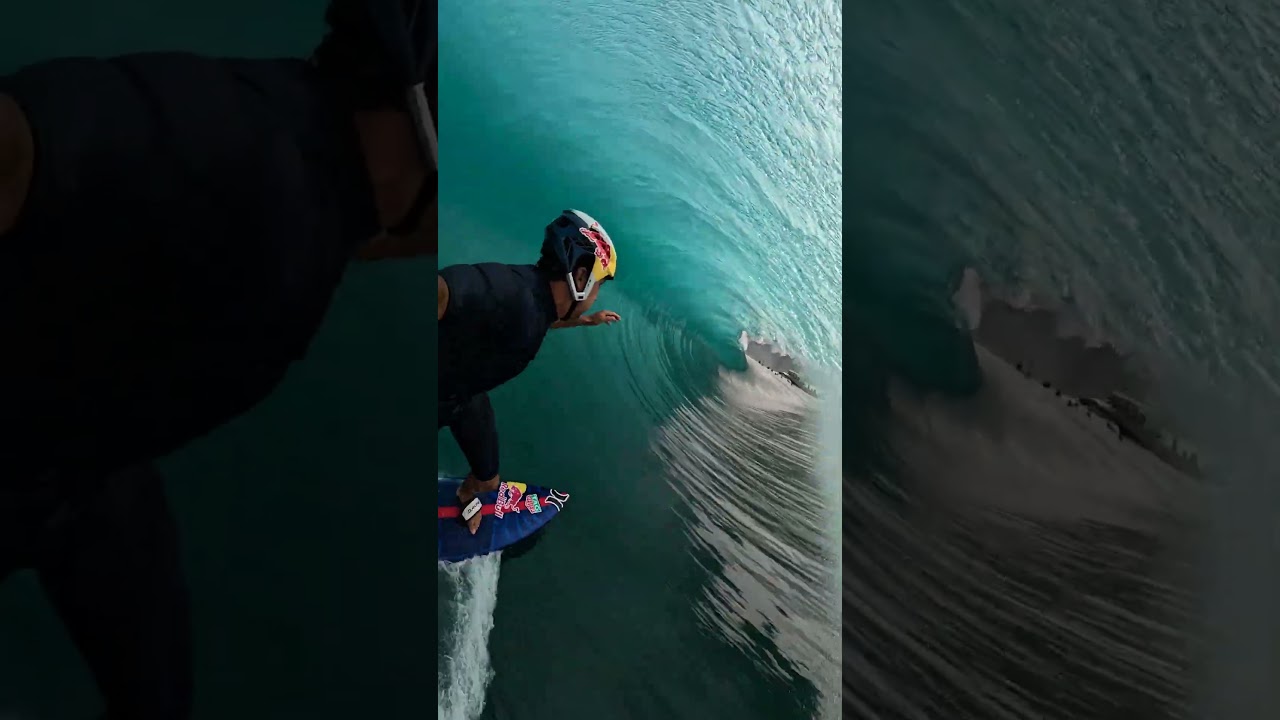 Hold Down at Teahupo'o 🎬 Kai Lenny 