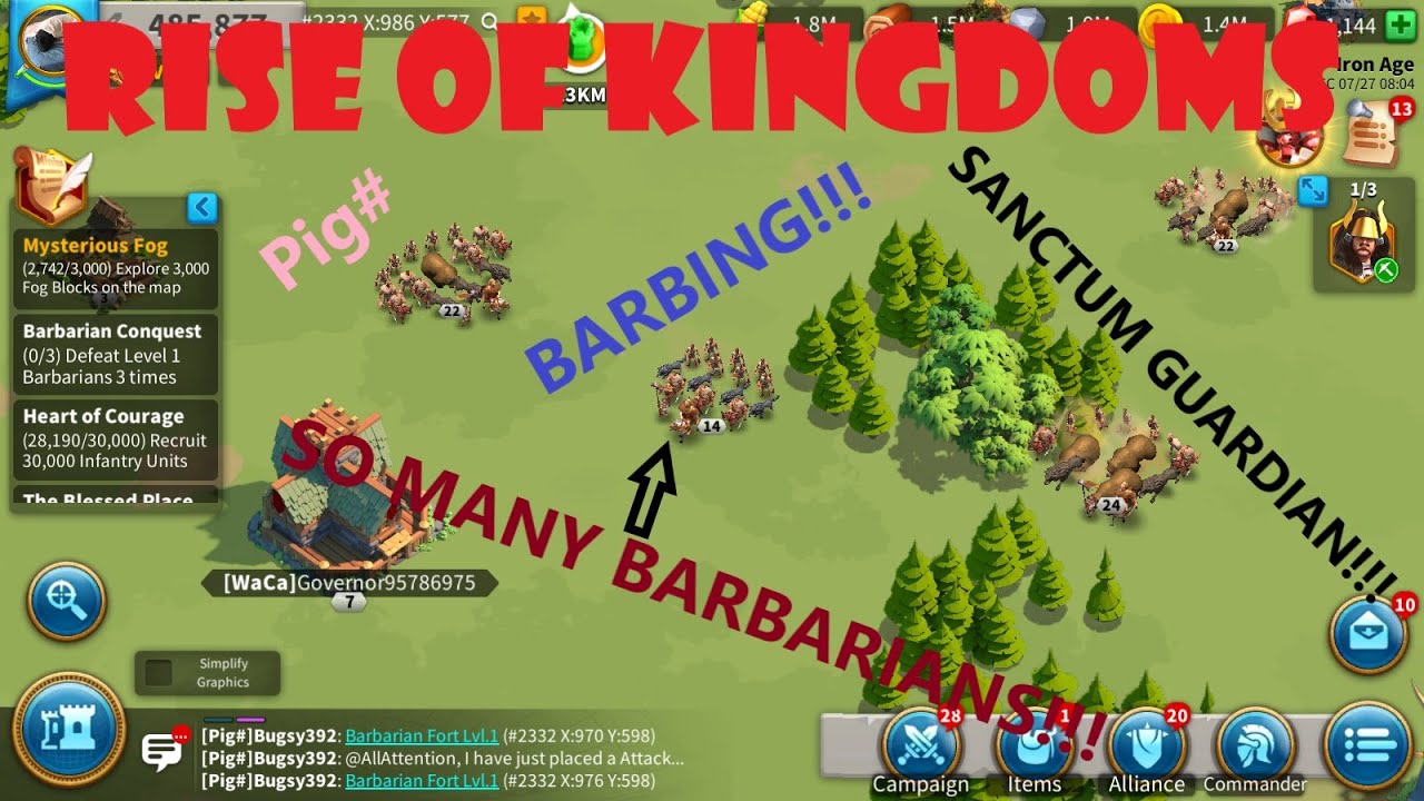 Sanctum Guardians!!! Rise Of Kingdoms, episode 8 - YouTube