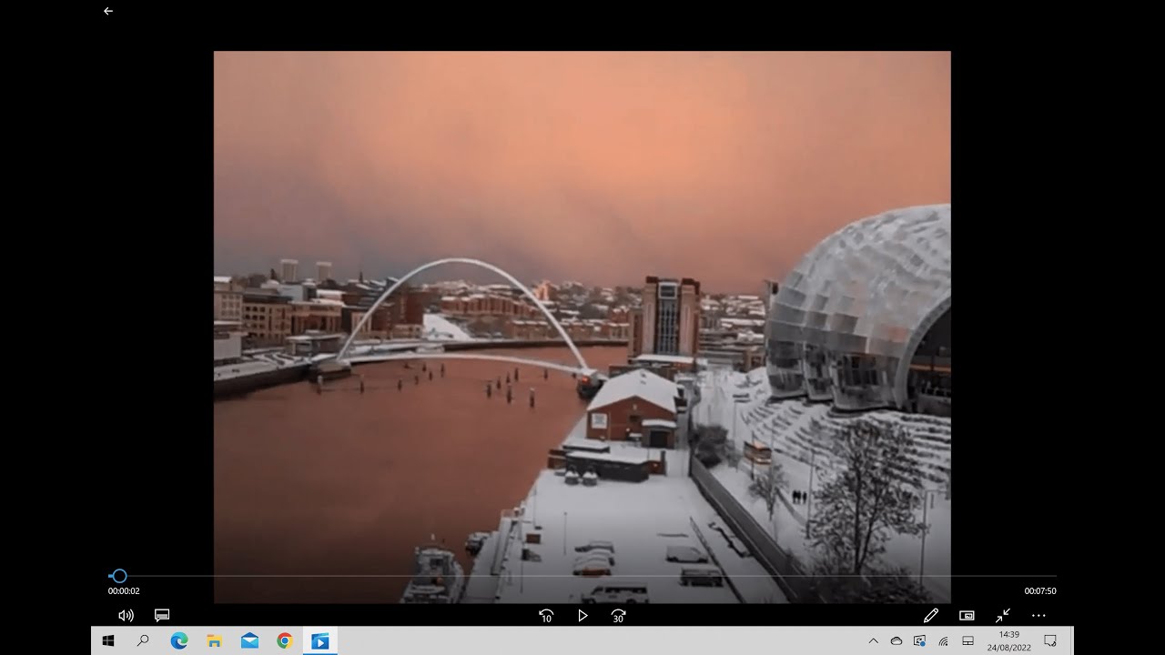 'Newcastle at Christmas'  (2024)  Northern Lights UK   