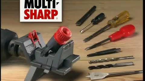 Multi-Sharp Dual Purpose Drill Bit & Tool Sharpener