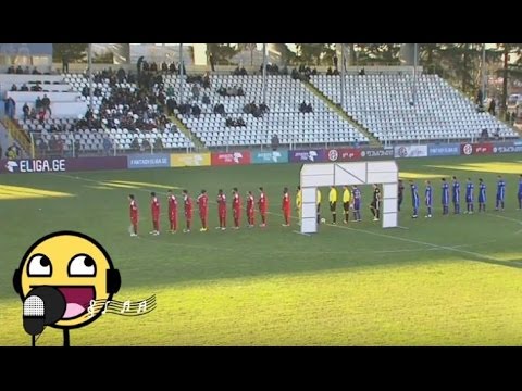 ჩიხურა - დილას მატჩზე ჰიმნის შესრულება გულეშემატკივრებს მოუწიათ