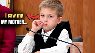 "7-Year-Old Testifies Against His Own Mother in Court: "Mama Dunked My Sister...""