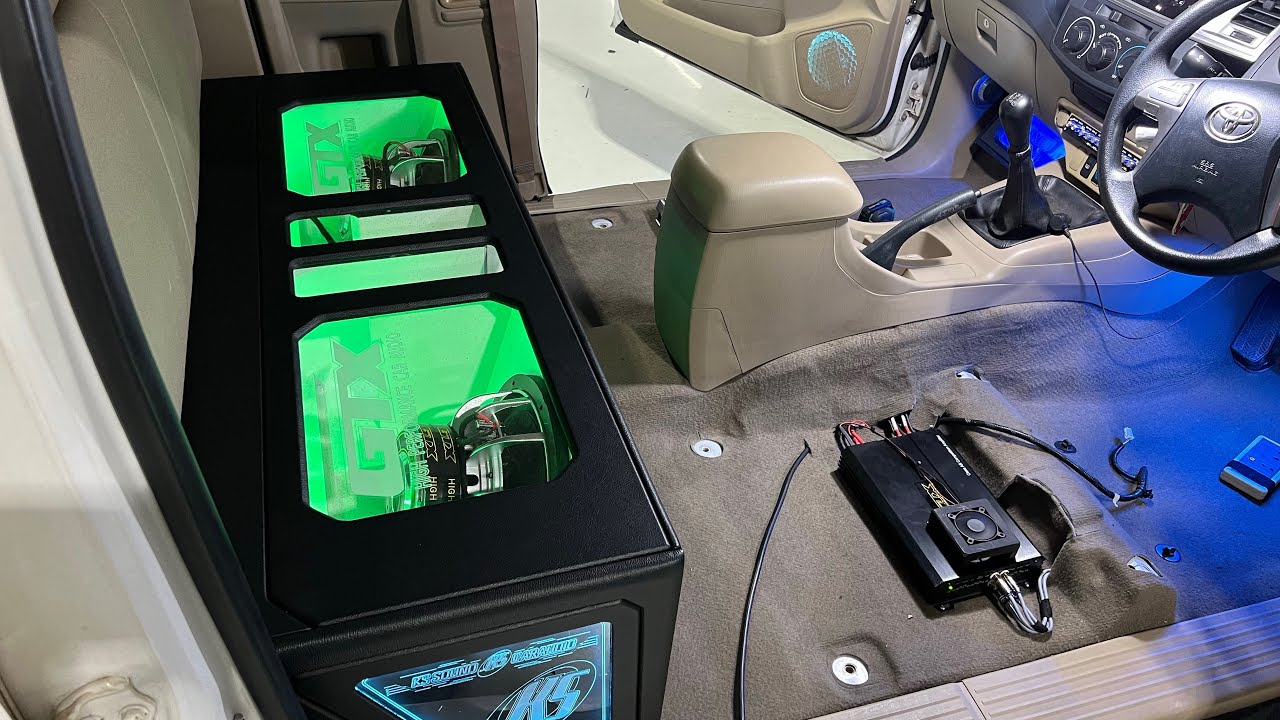 เครื่องเสียง vigo cap ชุดพลังเสียง เน้นคุณภาพเสรยง 12"GTX ครบชุด by ks