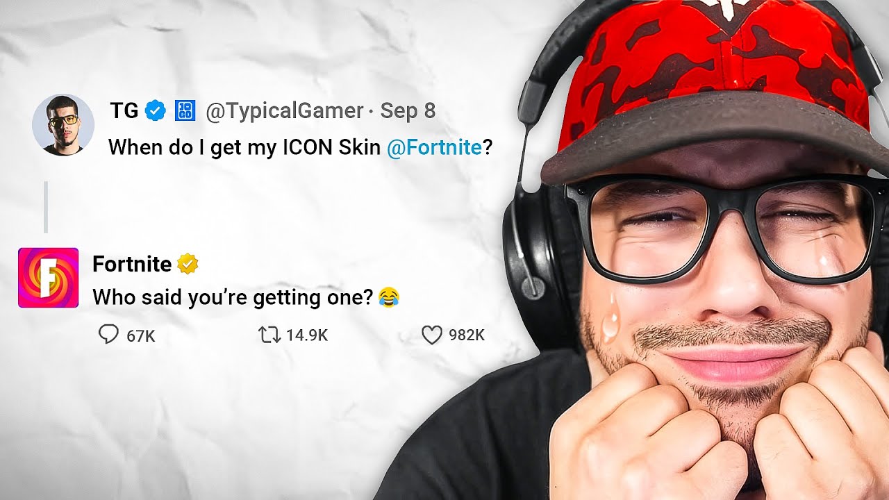 Why Typical Gamer ACTUALLY Doesn't Have an icon skin.