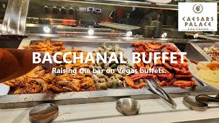 BACCHANAL BUFFET- Part I - At Caesar's palace Las Vegas.