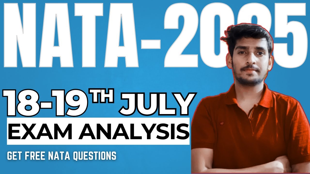 NATA 18-19th JULY Exam Analysis | Important Questions for Final Attempt | 