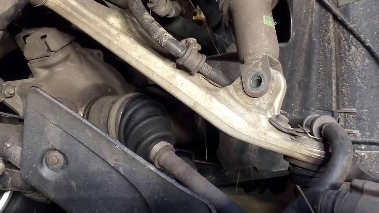2007 Honda Rincon Ball Joint and Wheel Bearing Replacement Part 1 - YouTube