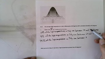 Statistics Week 7 Video 2